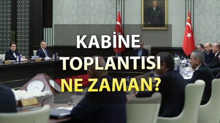 Kabine Toplantısı ne zaman Cumhurbaşkanlığı Kabine Toplantısı bu hafta yapılacak mı Tüm dikkatler Cumhurbaşkanı Erdoğanın açıklamalarında... Kabine Toplantısı ne zaman Cumhurbaşkanlığı Kabine Toplantısı bu hafta yapılacak mı Tüm dikkatler Cumhurbaşkanı Erdoğanın açıklamalarında...