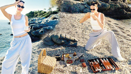 2023’ü Bodrum’daki yazlık evinde kutladı