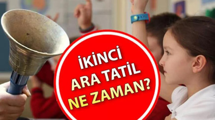 Nisan ara tatili o tarihte başlayacak... İkinci ara tatil ne zaman başlayacak