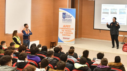Öğrencilere ‘afet’ eğitimi