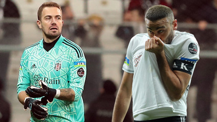 Beşiktaşta Cenk Tosun attı, Mert Günok tuttu