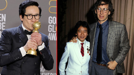 Yıllar önce filminde oynattığın o çocuk, şimdi ödülüne sarılıp sevinçten ağlıyor