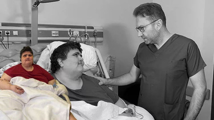 Zayıflamak için internetten ilaç aldı, 350 kiloyu aştı