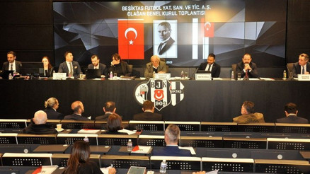 Beşiktaş Futbol AŞde Genel Kurul İstanbulda toplandı