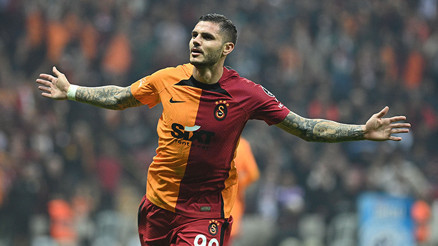 Galatasarayın golcüsü Mauro Icardi: Evimde gibiyim, derbi çok keyifliydi