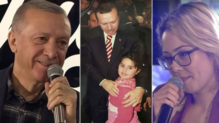Cumhurbaşkanı Erdoğana fotoğraf sürprizi Gülşen, 17 sonra teşekkür etti