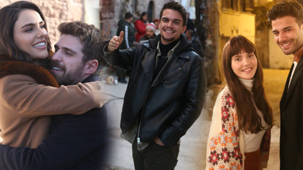 Üç Kız Kardeş setinden renkli kareler paylaşıldı