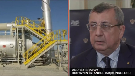 Rusyanın İstanbul Başkonsolosu Andrey Buravov CNN Türke konuştu: Gaz merkezi için teknik çalışmalar sürüyor