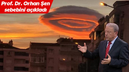 Son dakika... Bursa semalarında UFO görünümlü bulut... Prof. Dr. Şen sebebini açıkladı Yağışın habercisiymiş
