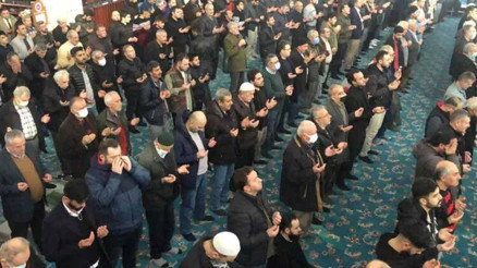 Camilerde yağmur duası edildi