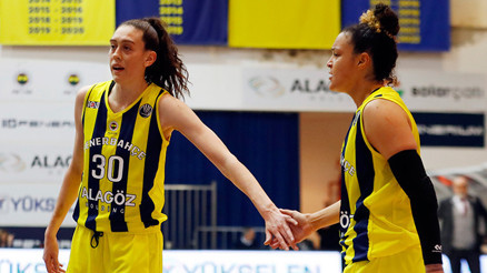 Fenerbahçe Kadın Basketbol Takımı, zirvedeki yerini korudu