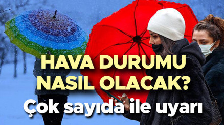 İSTANBULA KAR YAĞIŞI UYARISI Bugün (3 Şubat) hava nasıl olacak, yağmur ve kar yağacak mı Sıcaklıklar düşüyor... İşte Meteoroloji il il hava durumu raporu