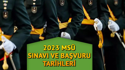 MSÜ başvuruları ne zaman bitiyor 2023 Milli Savunma Üniversitesi sınavı hangi tarihte yapılacak, saat kaçta başlayacak İşte ÖSYM MSÜ sınav takvimi