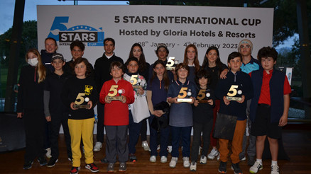 5 Stars International Cup Golf Turnuvası sona erdi
