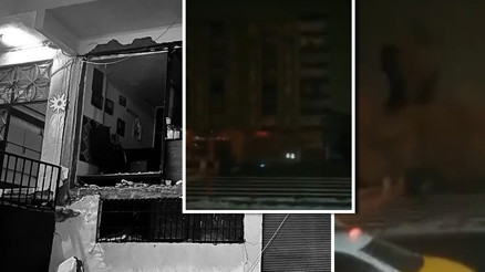 Diyarbakırda deprem anı kamerada Diyarbakırda deprem anı kamerada