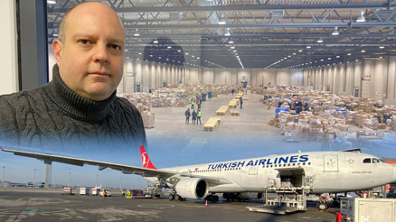 Yardımlar Türkiye’ye gönderildi