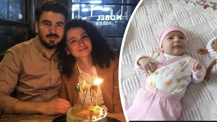 Öğretmen çift ve bebekleri, depremde yaşamını yitirdi