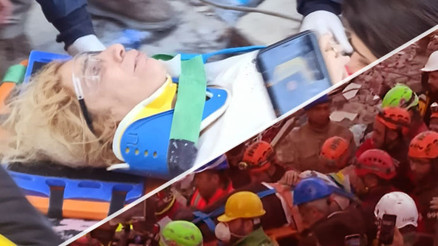 Umut dolu bekleyiş ve sevinç gözyaşları: Enkazdan mucize kurtuluşlar 122. saatin mucizesi Menekşe Teyze