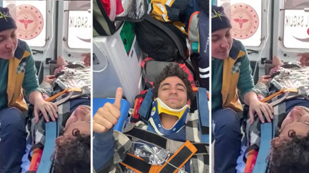 Enkaz altından 69uncu saatte çıkarıldı, ilk isteği bu oldu... Sosyal medyanın konuştuğu video