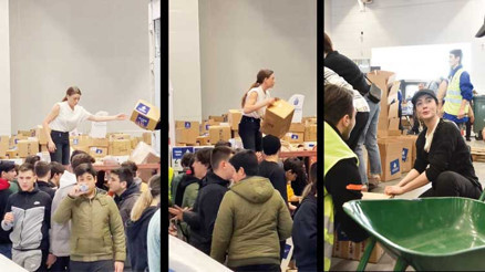 Ünlülerden desteğe devam