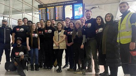 Gönüllü İngiliz paramedikler yardım için Kahramanmaraş’ta