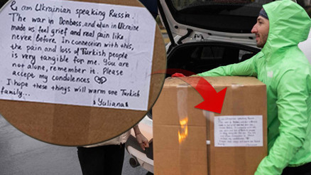 Ukraynalı kadından ağlatan not: Yalnız değilsiniz, unutmayın