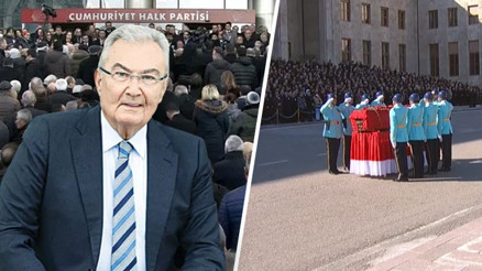 Deniz Baykal son yolculuğuna uğurlandı... TBMMde ve CHP Genel Merkezinde tören