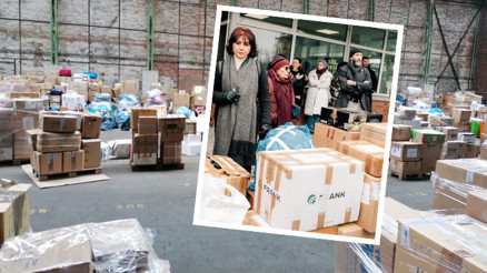 Frankfurt’taki yardım kampanyası sürüyor