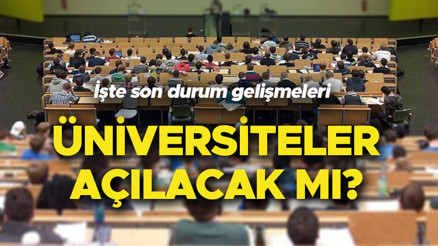 Üniversitelerde Son Durum Gelişmesi: Üniversiteler açılacak mı, ne zaman açılacak Üniversitelerde yüz yüze eğitime geçilecek mi YÖKten hibrit eğitim açıklaması