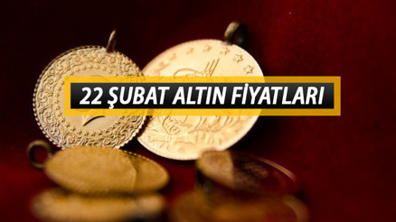 Altın fiyatları ne kadar oldu Gram altın ve çeyrek altın kaç TL İşte 22 Şubat canlı ve anlık tüm altın fiyatları