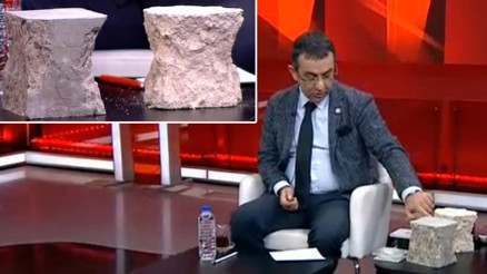 Sağlam ve çürük beton arasındaki fark ne İnşaat mühendisi canlı yayında anlattı