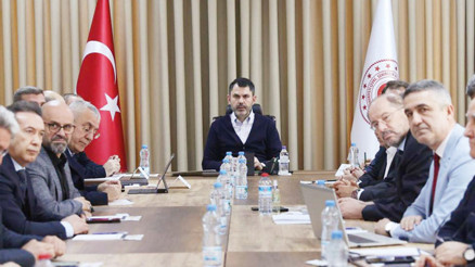 İnşaat sektörüne fiyat uyarısı: Bakan Kurum sektör temsilcileriyle bir araya geldi