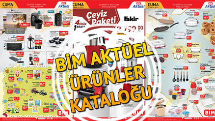 BİM AKTÜEL ÜRÜNLER KATALOĞU 24 Şubat 2023 Raflarda BİM aktüel ürünleri neler Airfryer bu cuma BİMde 1,799 TL