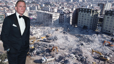 Daniel Craigin sesiyle depremzedeler için yardım çağrısı: İngilterede 29 TV kanalında ortak yayın