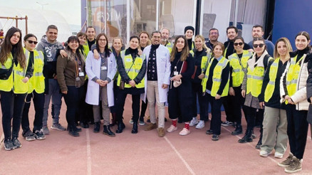 Ünlü isimlerden moral ziyareti