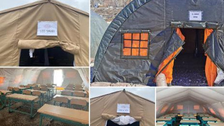 Bakanlıktan sınava hazırlanan depremzede öğrencilere destek