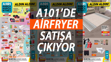 A101 2 MART AKTÜEL KATALOĞU AÇIKLANDI | A101’de mutfakların yeni gözdesi Airfryer ve elektronik küçük mutfak ürünleri satışta A101 2 MART AKTÜEL KATALOĞU AÇIKLANDI | A101’de mutfakların yeni gözdesi Airfryer ve elektronik küçük mutfak ürünleri satışta