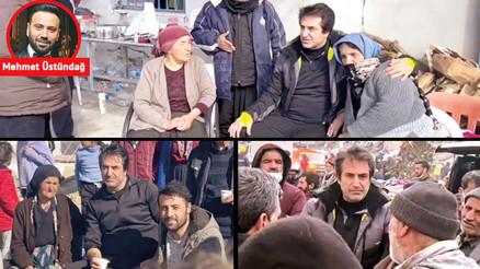 Mahsun Kırmızıgül, 20 gündür deprem bölgesinde