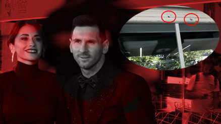 Lionel Messinin eşi Antonella Roccuzzonun ailesine ait bir süpermarkete ateş açıldı Arjantinli yıldıza tehdit mesajı