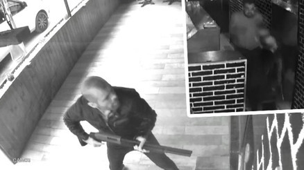 Eskişehirde pompalı tüfekle saldırı Saldırganı böyle etkisiz hale getirdi