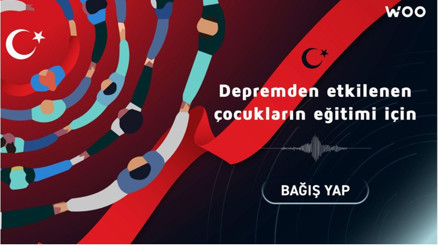 WOO Network, depremden etkilenen çocuklar için Türkiye Eğitim Gönüllüleri Vakfı ile iş birliği yaptı WOO Network, depremden etkilenen çocuklar için Türkiye Eğitim Gönüllüleri Vakfı ile iş birliği yaptı