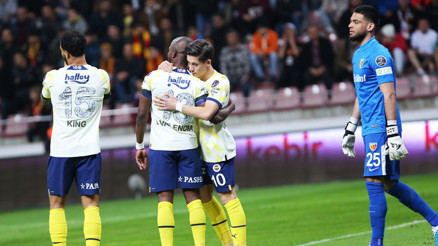 Kayserispor 1-2 Fenerbahçe (Maçın özeti)