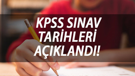 KPSS SINAV TAKVİMİ 2023 | KPSS ne zaman, başvuru tarihleri açıklandı mı ÖSYM Başkanı memurluk sınavı tarihlerini açıkladı