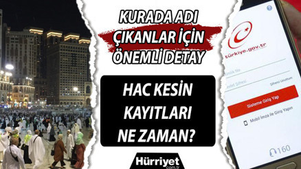HAC KESİN KAYIT TAKVİMİ 2023 | Hac kayıtları ne zaman ve nereden yapılacak Diyanet tarihleri açıkladı