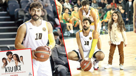 Ünlü oyuncu özel ders alarak rolüne hazırlandı... Basketçi Gökhan