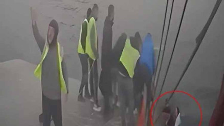 Yolcu suya atladı, 112 personeli kurtardı