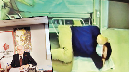 Diyalizlilere deprem filmi