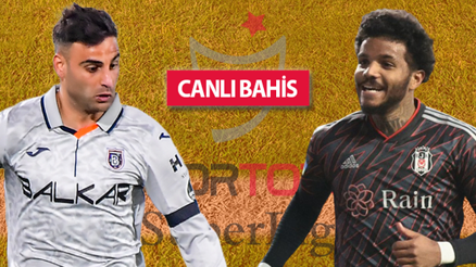 Başakşehirde rotasyon olur mu Beşiktaşta eksik var mı Muhtemel 11ler, Süper Lig iddaa oranları...