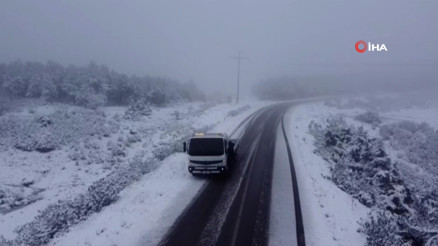 Afyonkarahisar’da mart ayında kar sürprizi