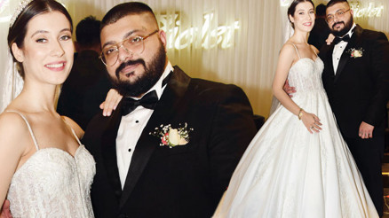 3 yıllık aşkta mutlu son Hayranıyla evlendi